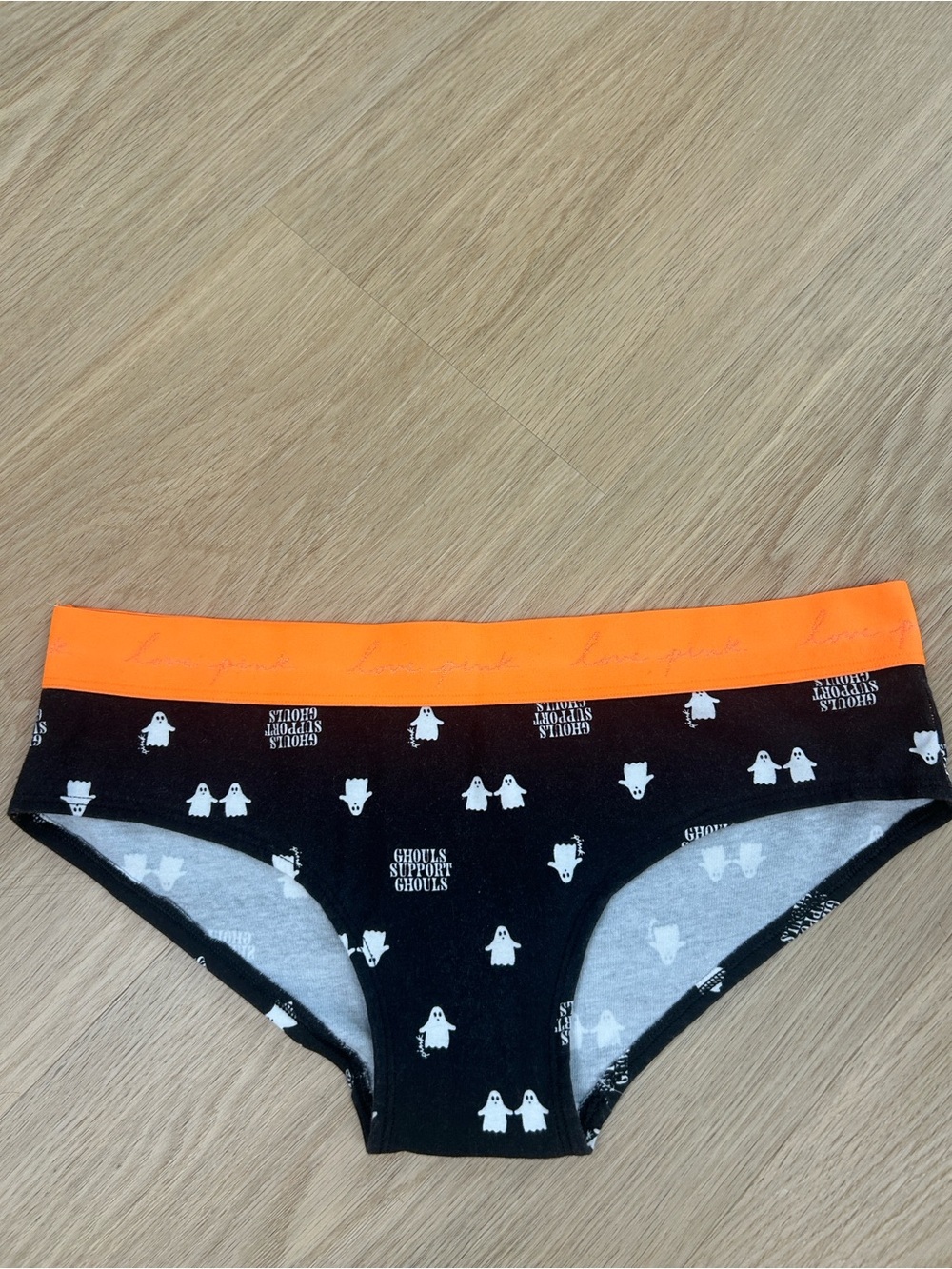 PINK Victoria’s Secret Gouls Support Gouls Halloween Hipster Panty XL